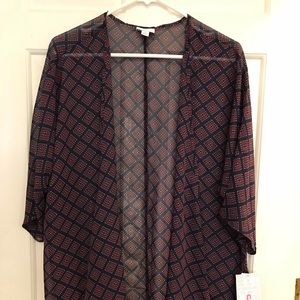 Nwt Small Lularoe llr Lindsay cardigan wrap kimono